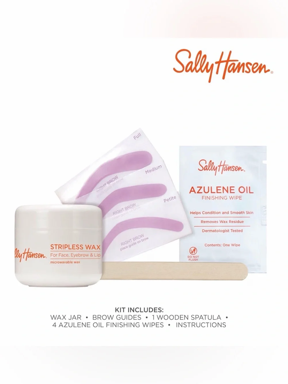NIB Sally Hansen Stripless Wax Kit